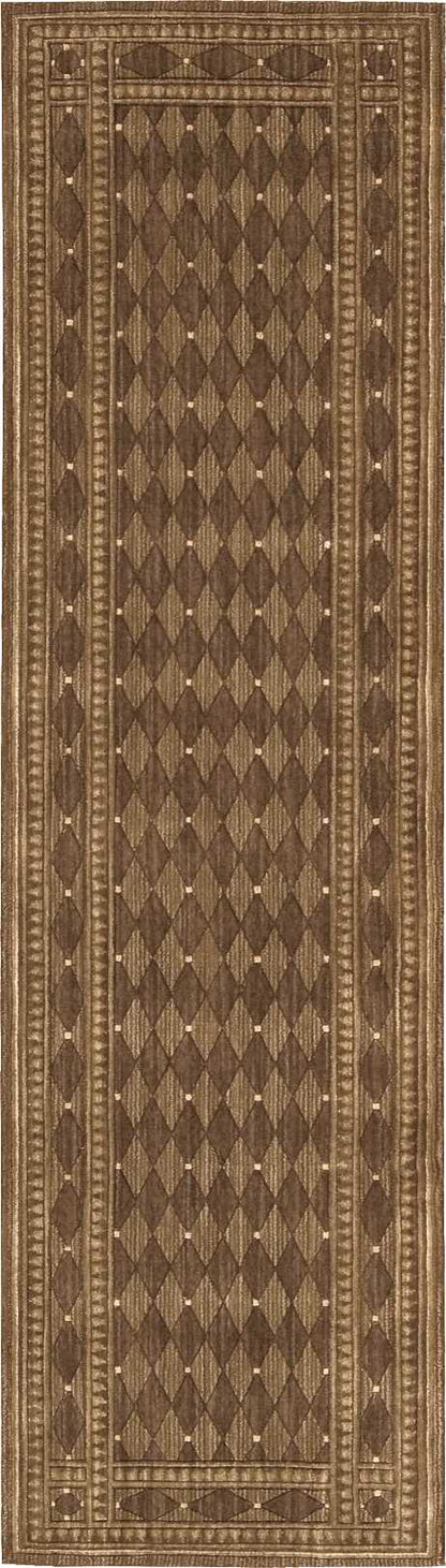 Nourison Home Cosmopolitan CS94 Cocoa Traditional Loom-woven Rug