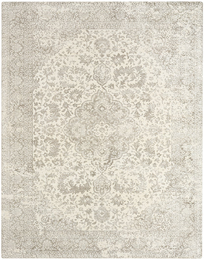 Nourison Home Azalea  Ivory Grey  Traditional