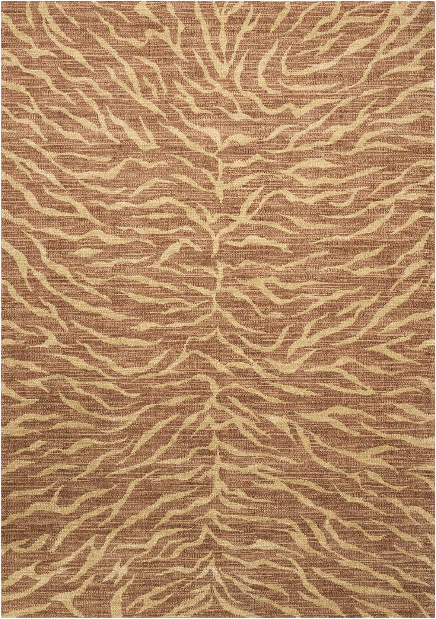 Nourison Home Riviera RI05 Chocolate Contemporary Loomed Rug