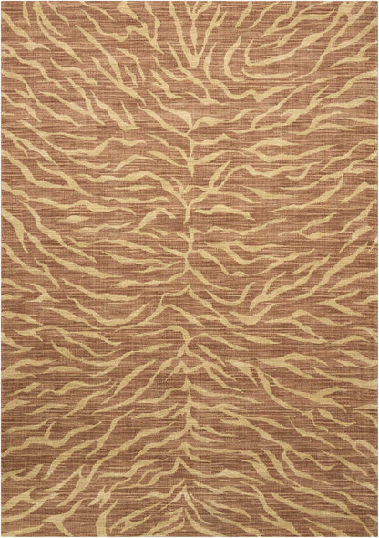 Nourison Home Riviera RI05 Chocolate Contemporary Loomed Rug