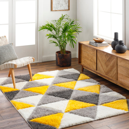 Surya Bologna BOG-2305 Gray Modern Machinemade Rug