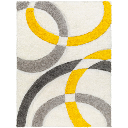 Surya Bologna BOG-2307 Off-White Modern Machinemade Rug