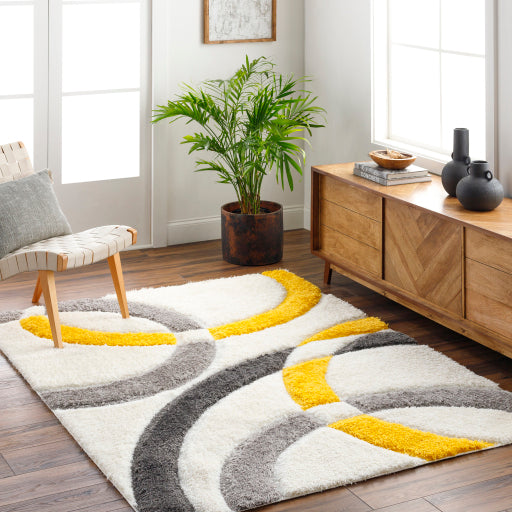 Surya Bologna BOG-2307 Off-White Modern Machinemade Rug