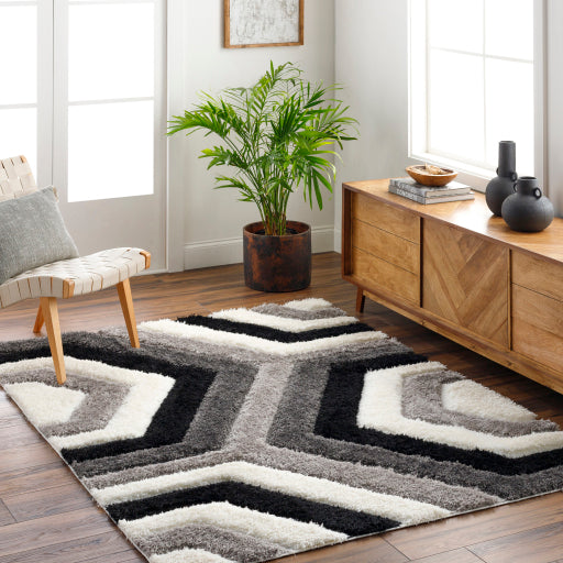 Surya Bologna BOG-2313 Off-White Modern Machinemade Rug