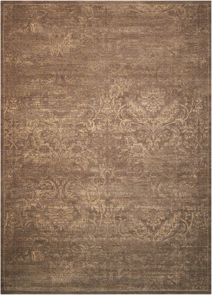Nourison Home Silken Allure SLK19 Mushroom Traditional Loomed Rug
