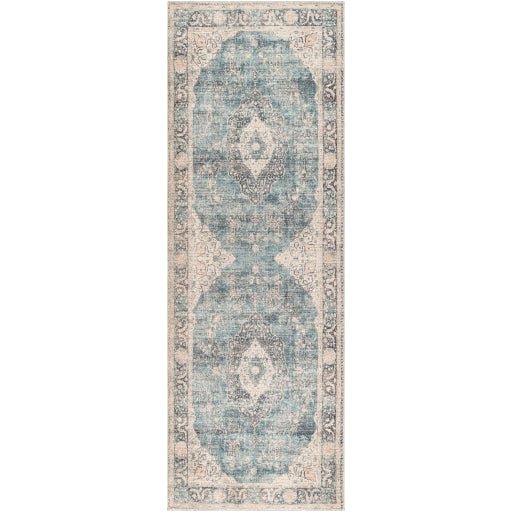 Becki Owens Marlene BOMN - 2300 Ice Blue Traditional Rug - Rugs - Becki Owens - Atlanta Designer Rugs