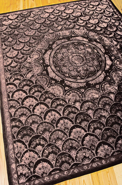 Nourison Home Regal  Espresso  Traditional