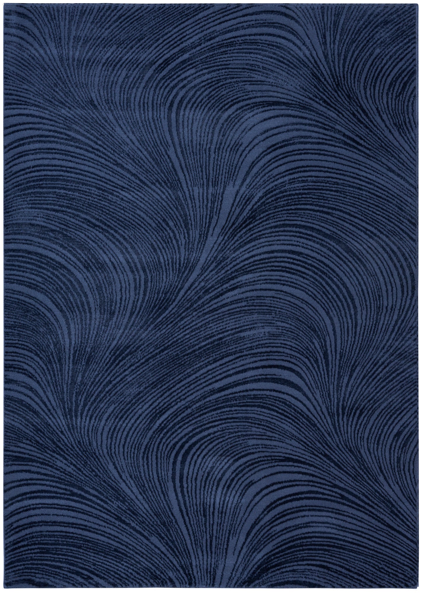 DKNY Central Park West CEP02 Navy Contemporary Power-loomed Rug