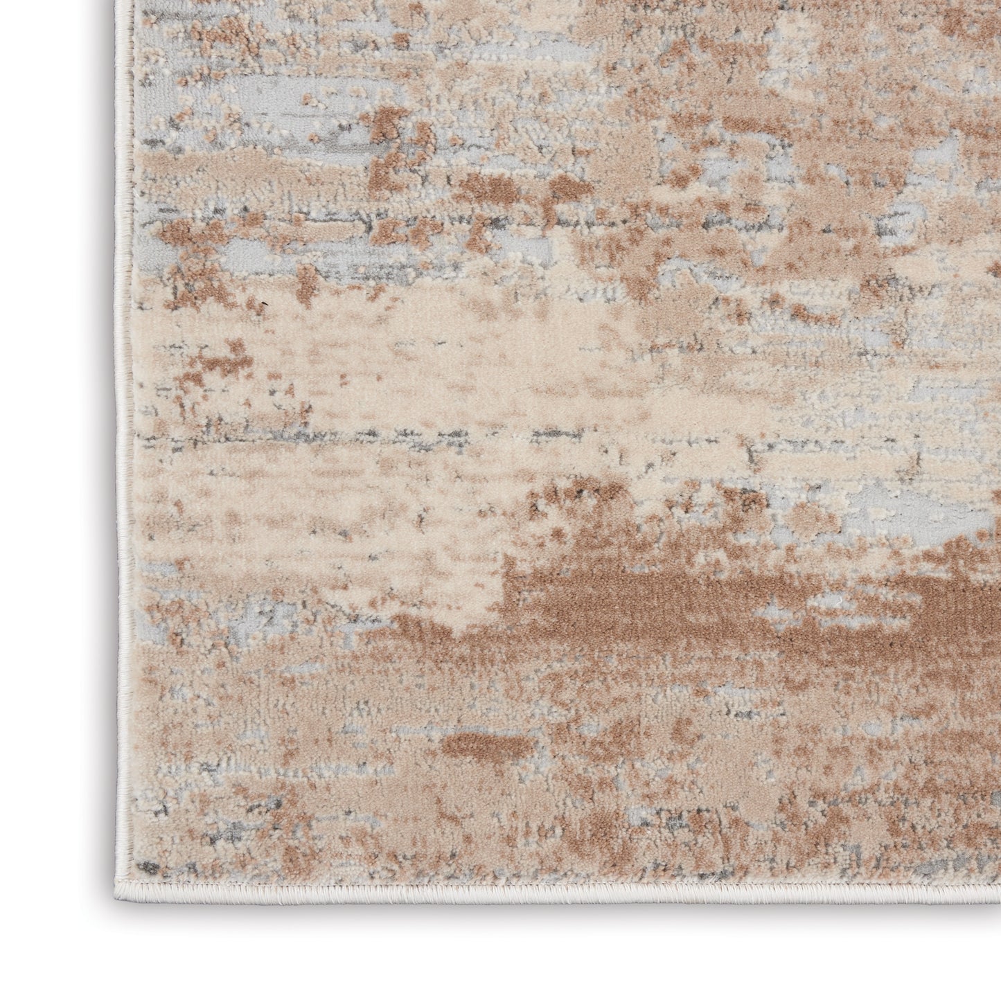 Nourison Home Rustic Textures  Beige  Contemporary