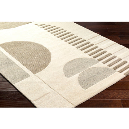 Surya Brooklyn BRO-2310 Cream Modern Tufted Rug