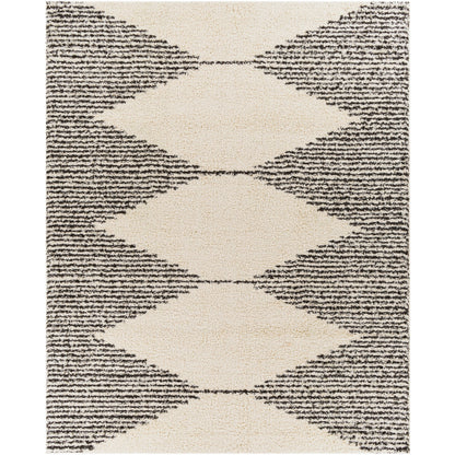 Surya Beni Shag BSH-2308 Black Global Machinemade Rug