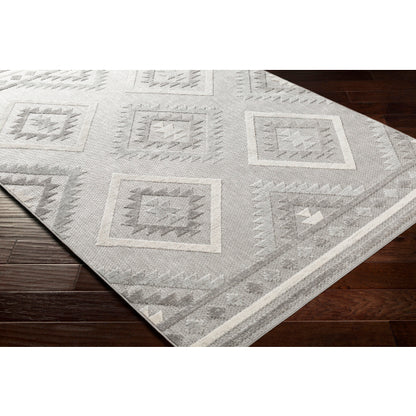 Surya Big Sur BSR-2313 Medium Gray Global Machinemade Rug