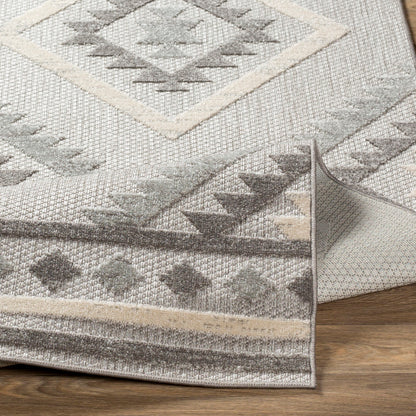 Surya Big Sur BSR-2313 Medium Gray Global Machinemade Rug
