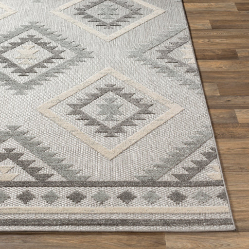 Surya Big Sur BSR-2313 Medium Gray Global Machinemade Rug