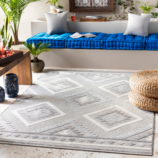 Surya Big Sur BSR-2313 Medium Gray Global Machinemade Rug