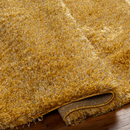 Surya Bogota Shag BTG-2305 Mustard Modern Machinemade Rug