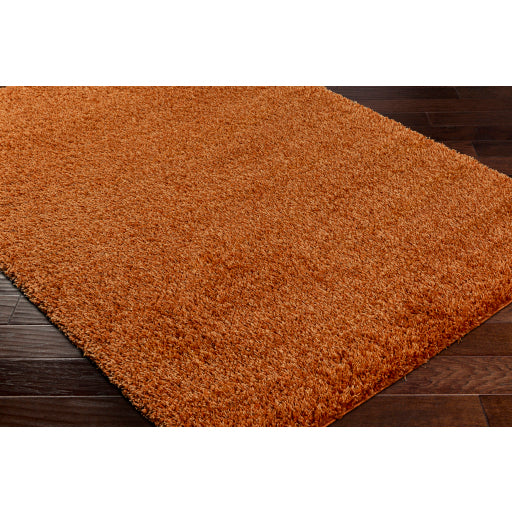 Surya Bogota Shag BTG-2306 Burnt Orange Modern Machinemade Rug