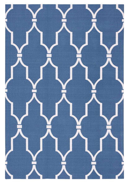 Nourison Home Home & Garden RS087 Navy Transitional Power-loomed Rug