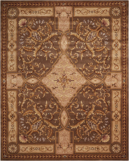 Nourison Home Versailles Palace VP05 Mushroom Traditional Tufted Rug