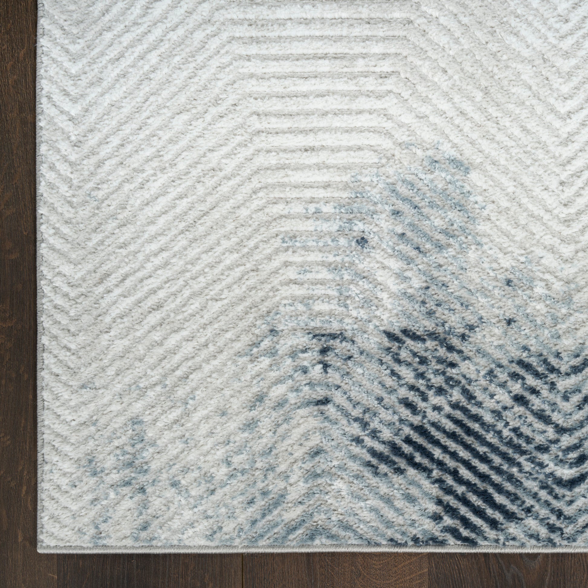 Nourison Home Dekor  Grey Navy  Contemporary