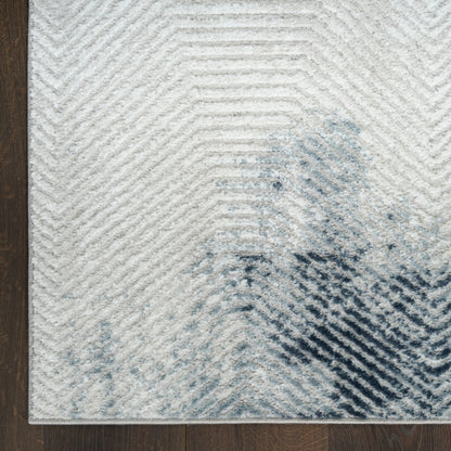 Nourison Home Dekor  Grey Navy  Contemporary