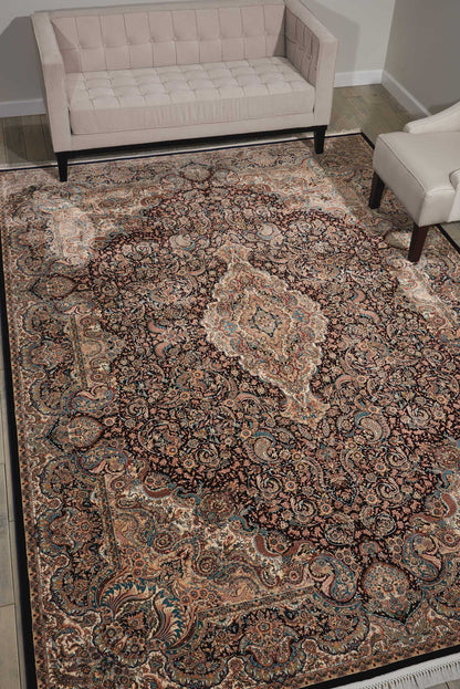 Nourison Home Persian Palace  Navy  Traditional