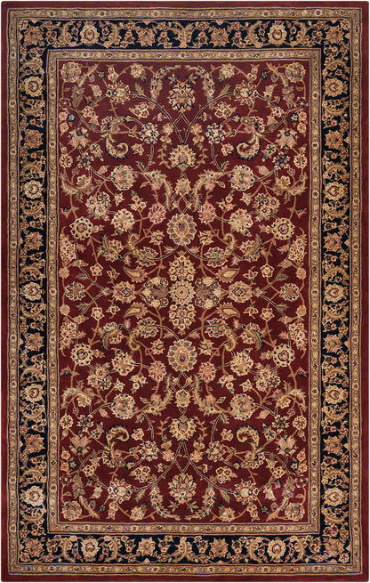 Nourison Home Nourison 2000 2002 Burgundy Traditional Tufted Rug