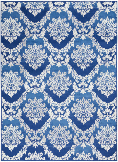 Nourison Home Whimsicle WHS01 Blue Contemporary Power-loomed Rug