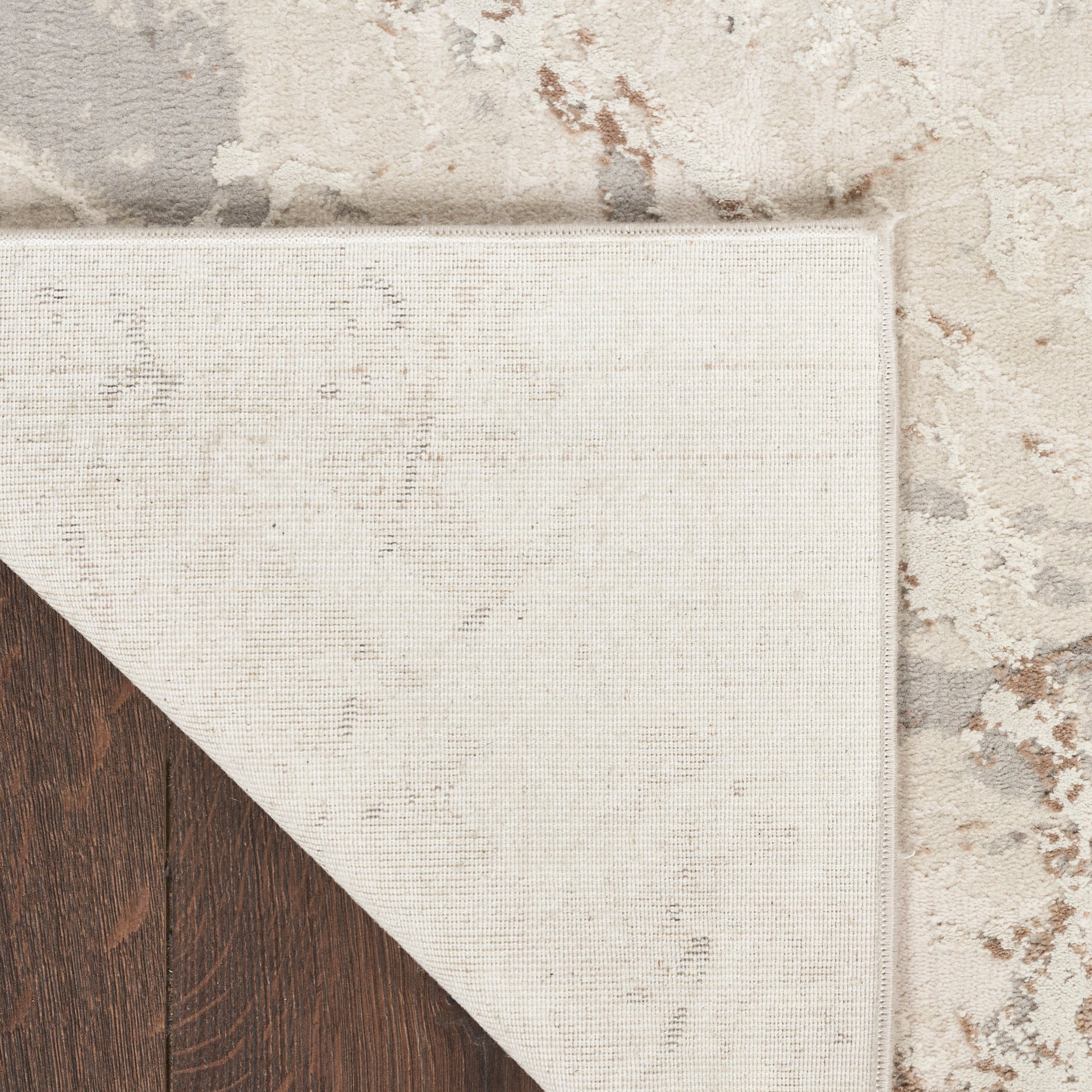 Nourison Home Desire  Cream Grey  Contemporary