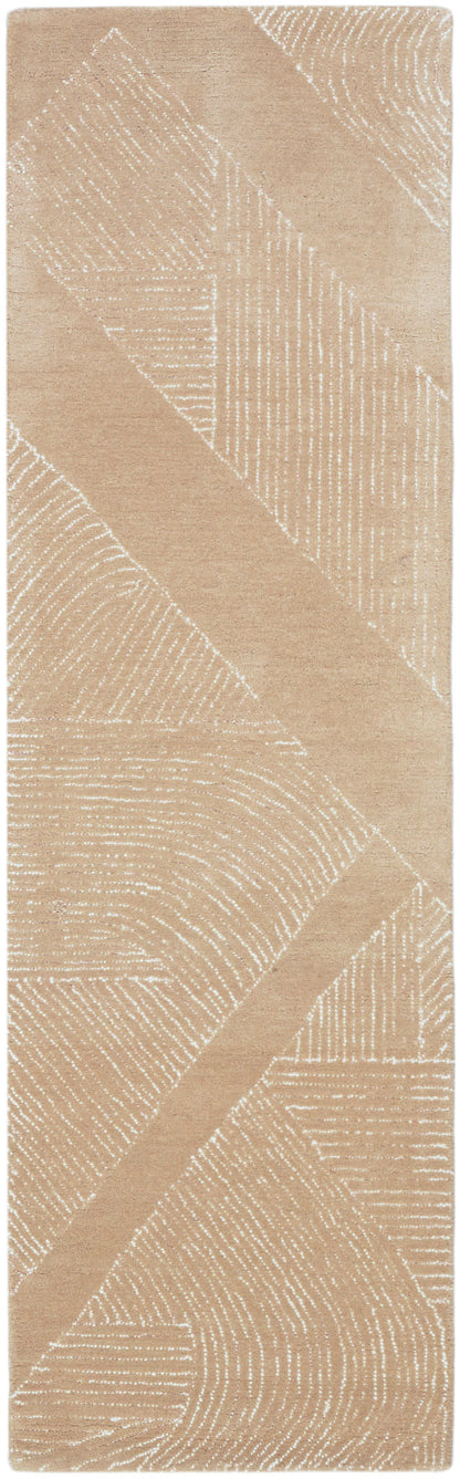 DKNY Pure Patterns PRN01 Camel Contemporary Hand Tufted Rug