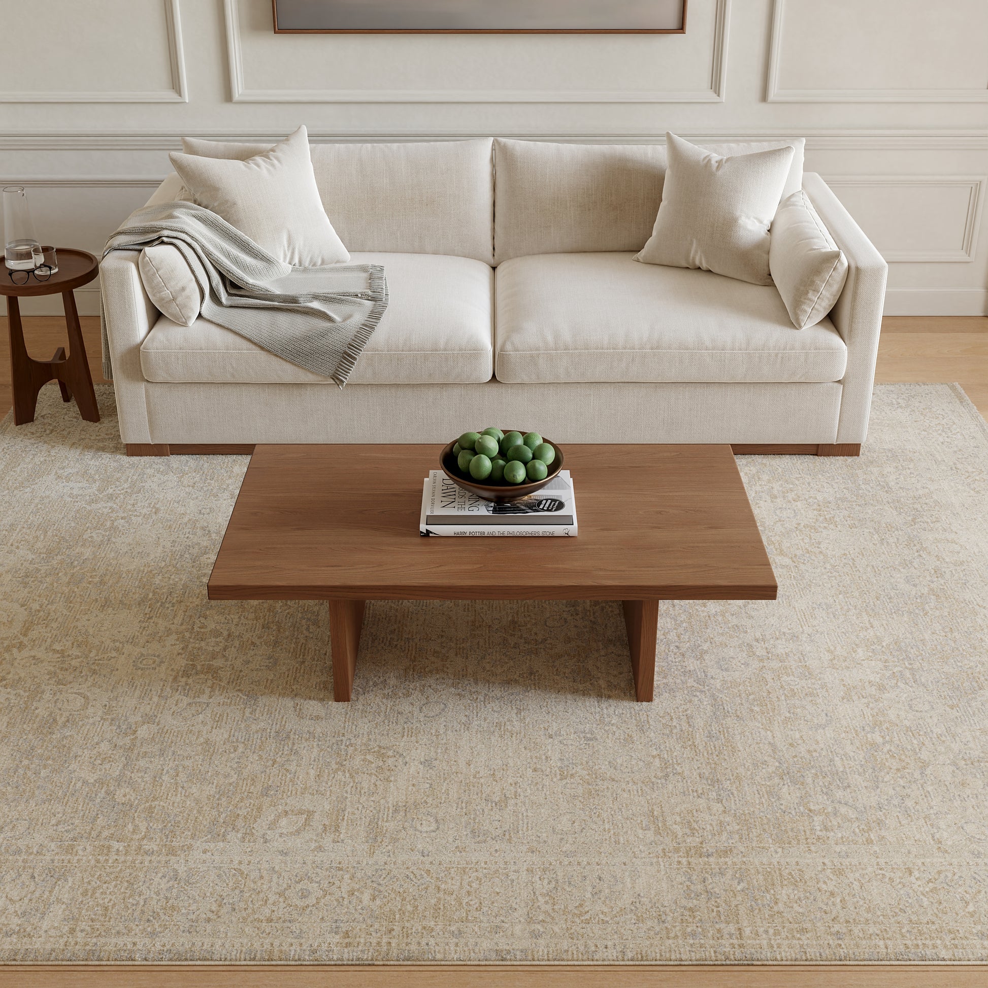 Nourison Home Sultana  Beige  Traditional