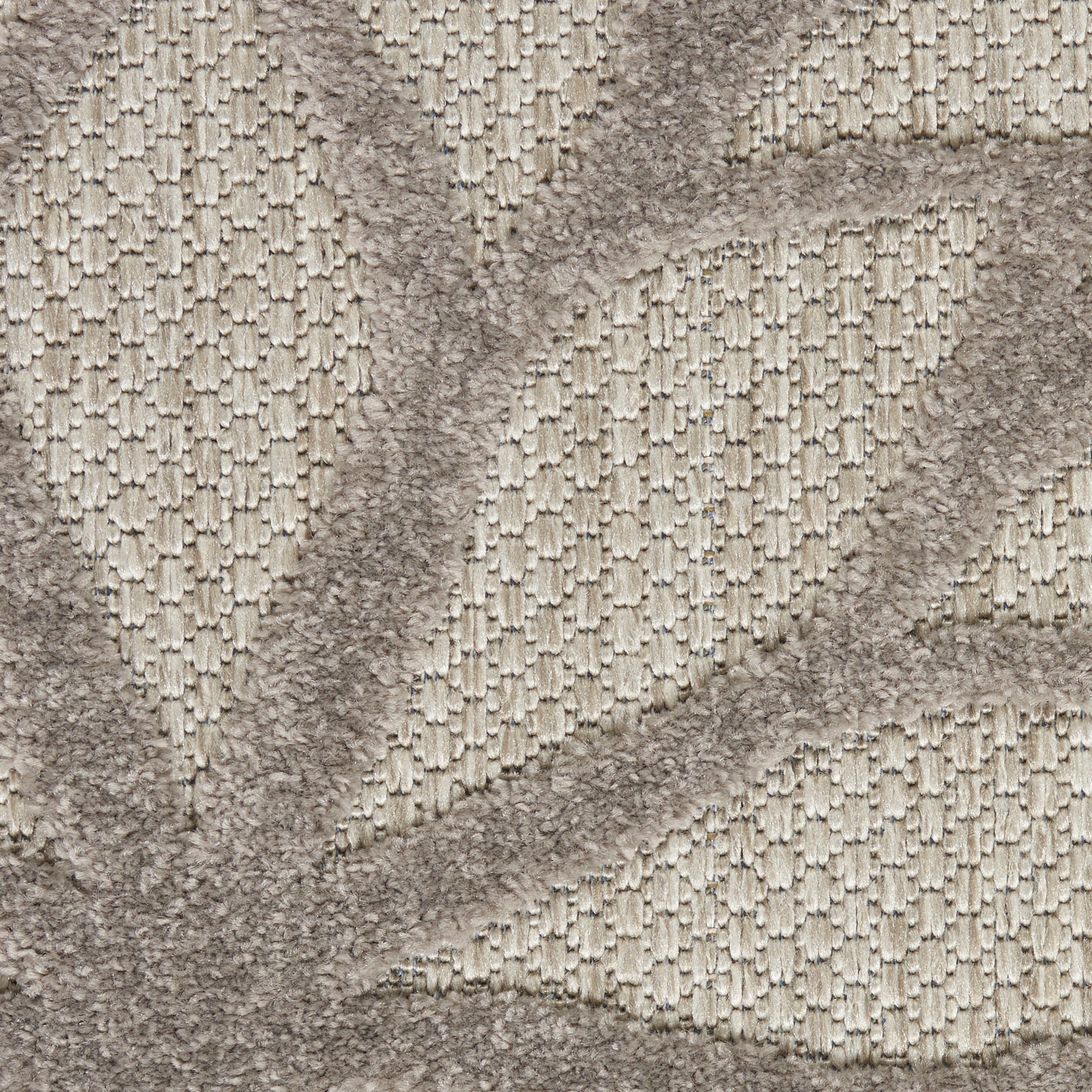 Nourison Home Aloha  Silver Grey  Contemporary