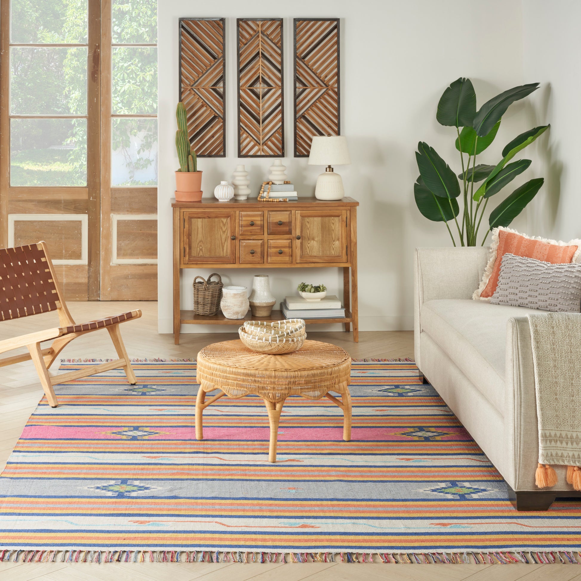 Nourison Home Baja  Ivory  Transitional