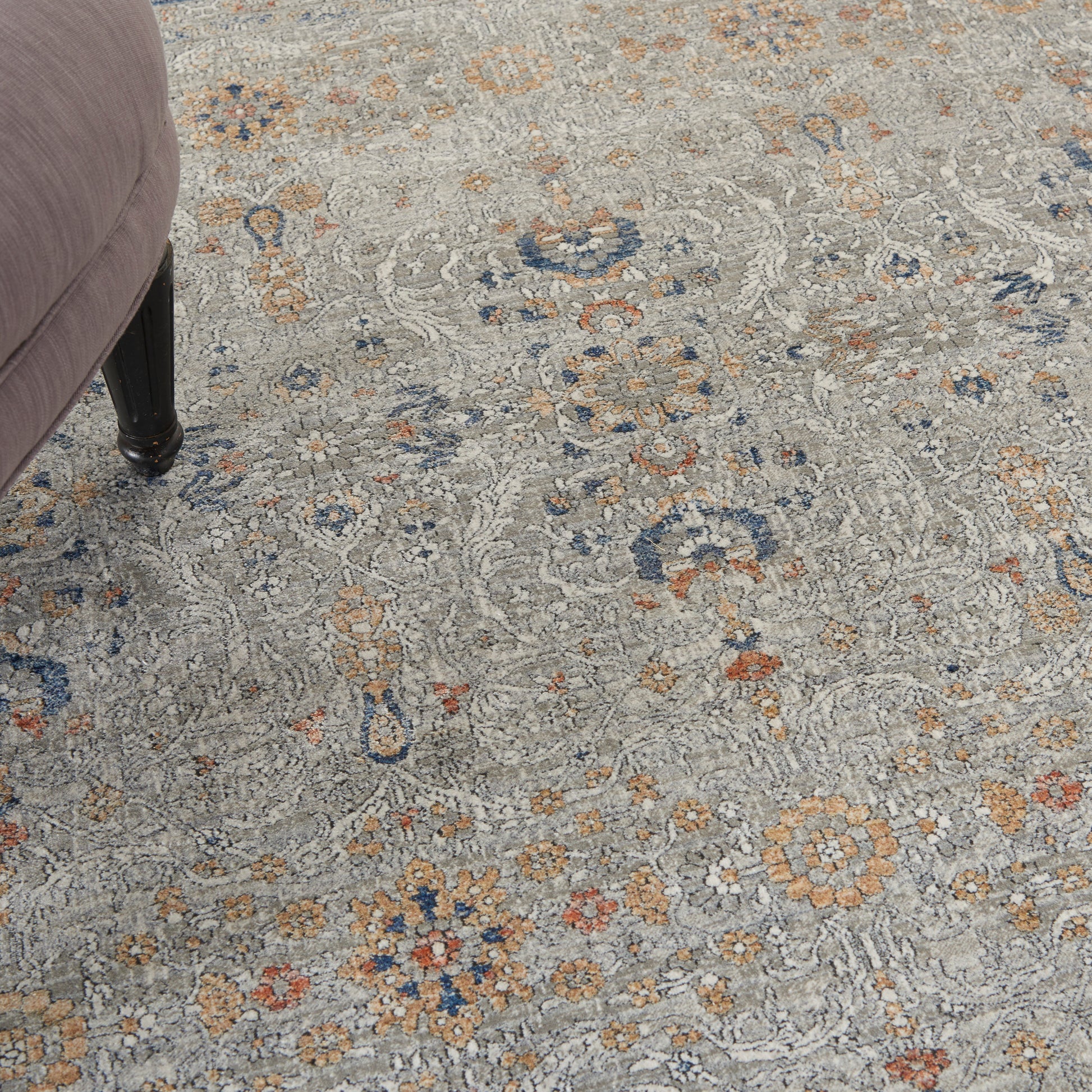 Nourison Home Starry Nights  Grey  Traditional