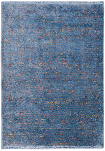 Nourison Home Luxurious LRS01 Blue Traditional Loom-woven Rug