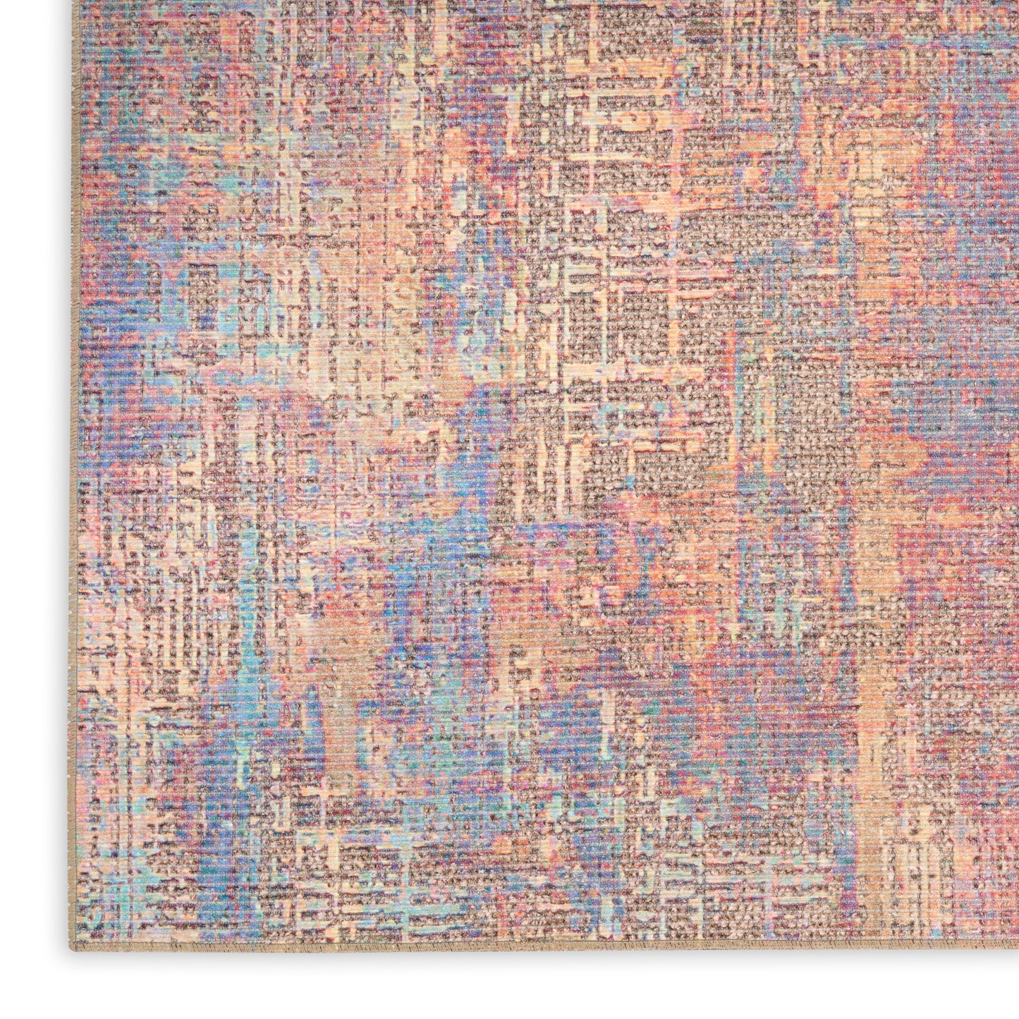 Nourison Home Botanical Washables  Multicolor  Contemporary