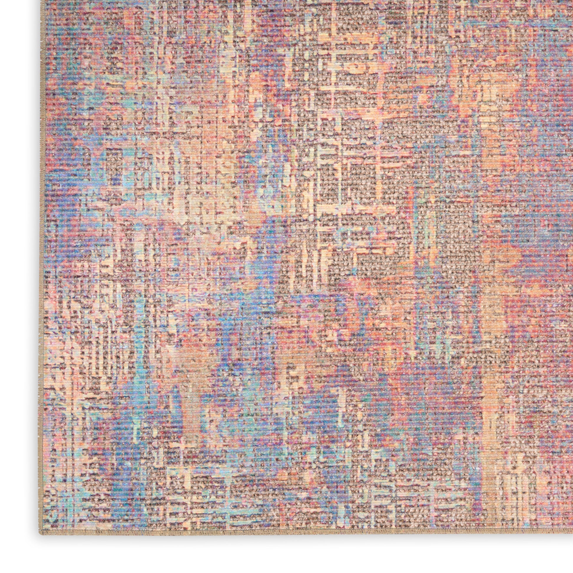 Nourison Home Botanical Washables  Multicolor  Contemporary