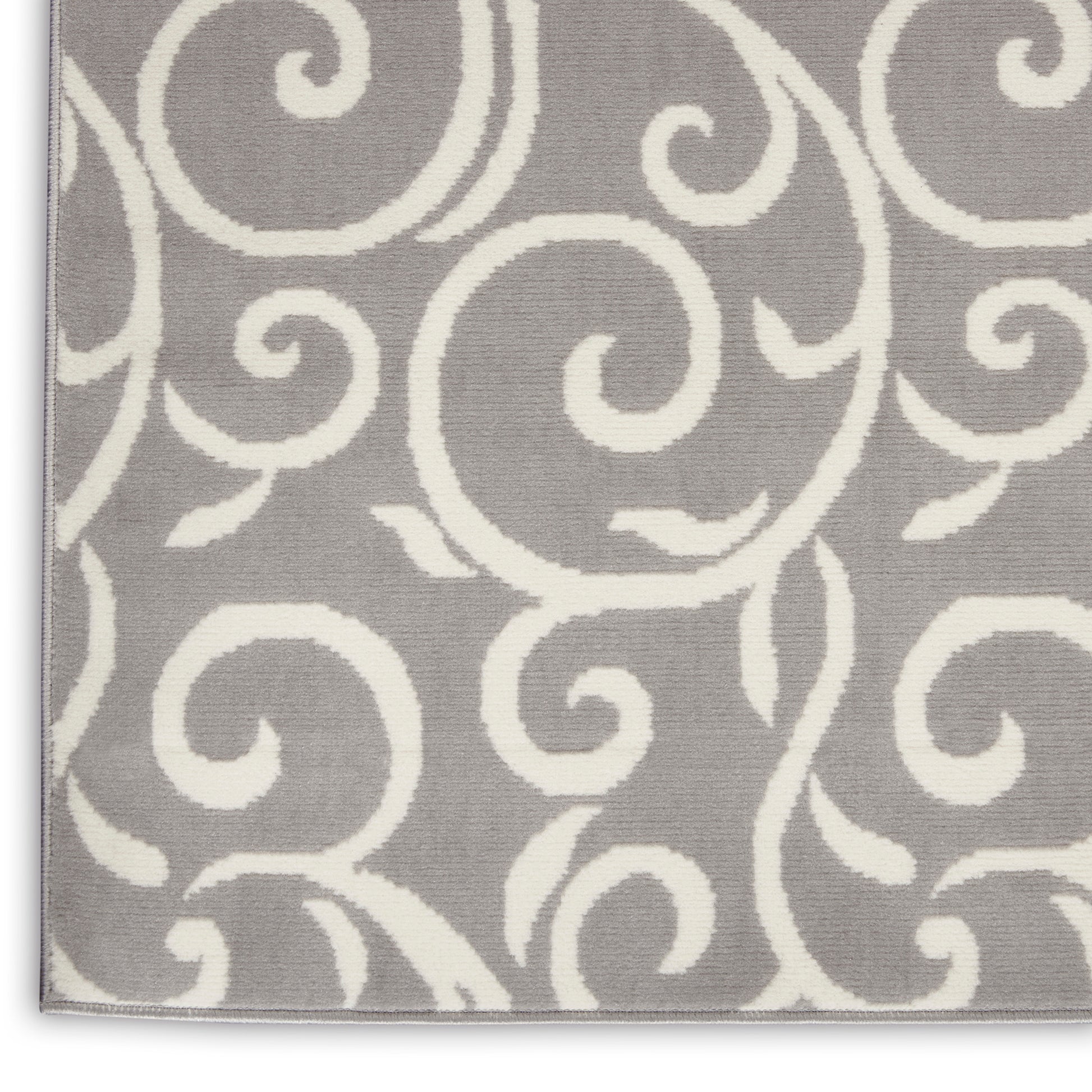 Nourison Home Grafix  Grey  Contemporary