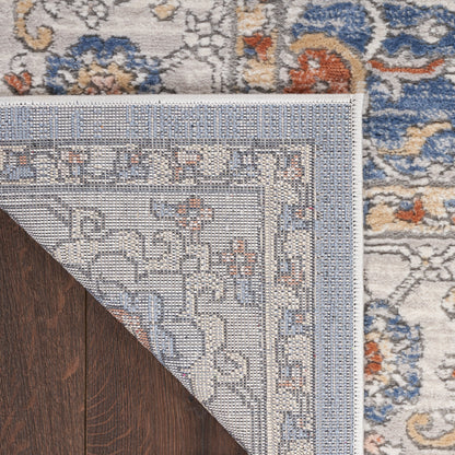 Nourison Home Series 4  Light Blue Grey  Traditional