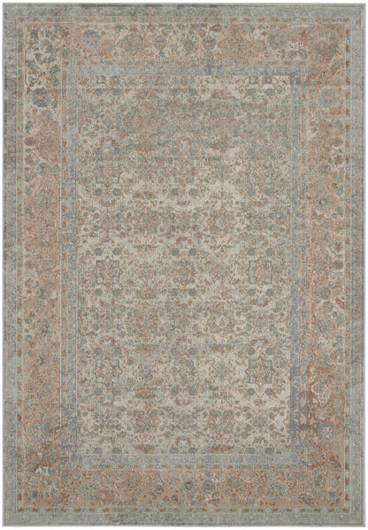 Nourison Home Malta MAI09 Slate Traditional Power-loomed Rug