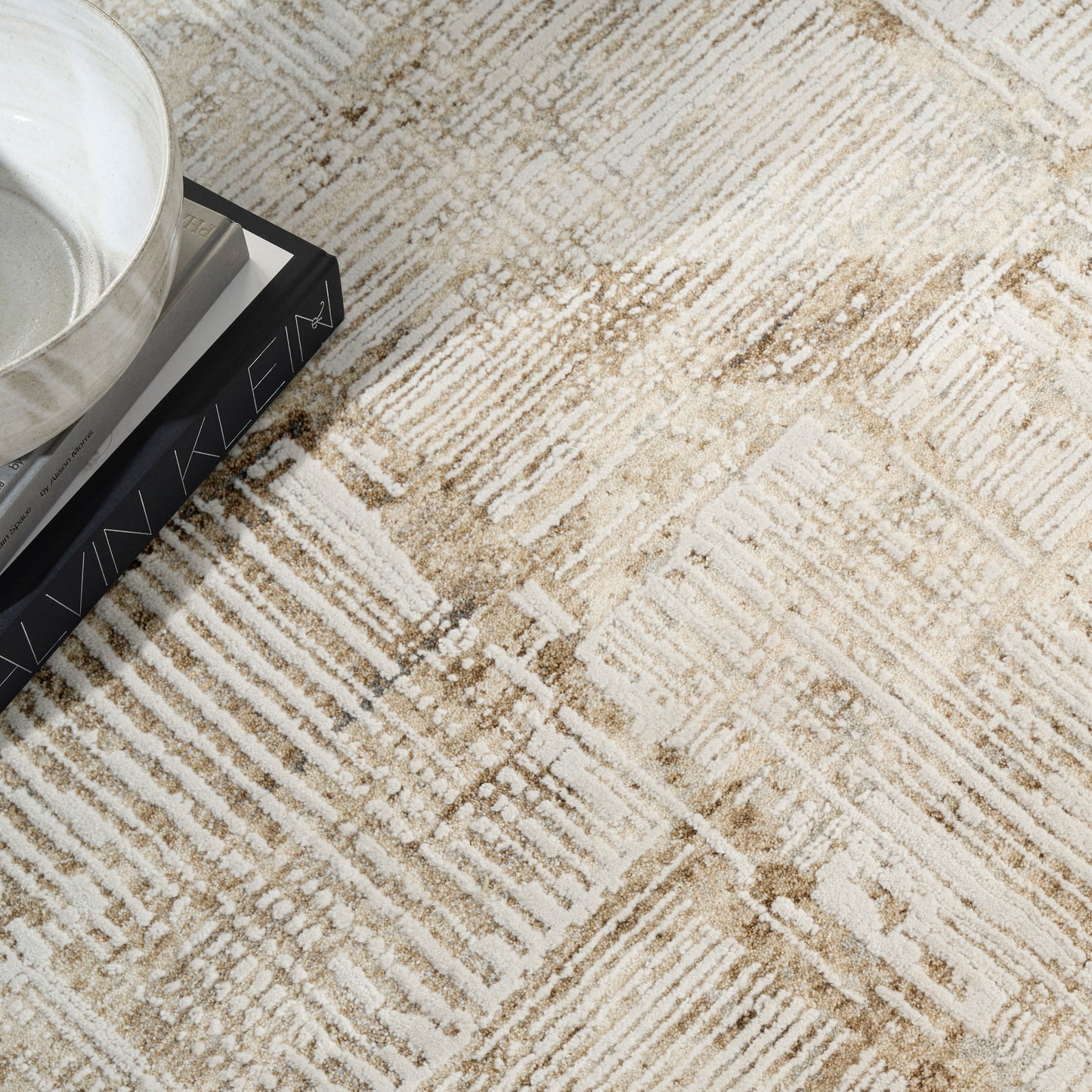 Calvin Klein CK078 Summit  Mocha Ivory  Contemporary