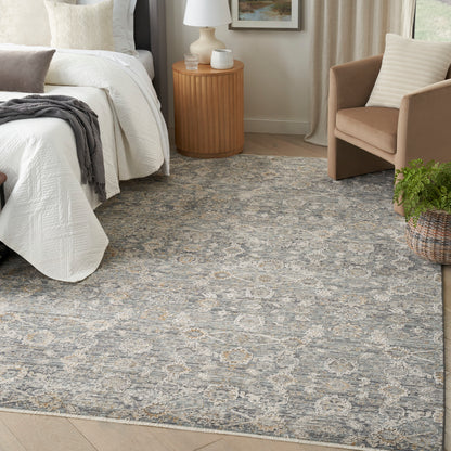Nourison Home Lynx  Charcoal  Transitional