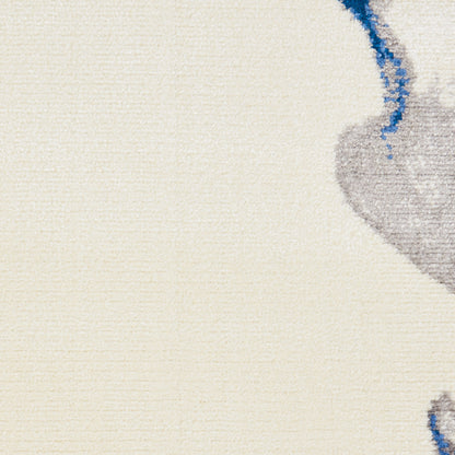 Nourison Home Twilight  Ivory Blue  Contemporary