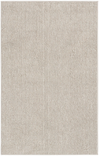 Nourison Home Natural Texture NTX01 Ivory Mocha Contemporary Machine Woven Rug