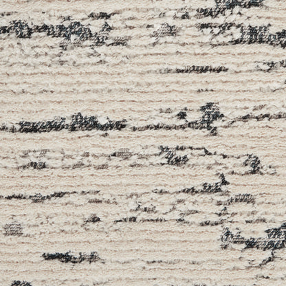 Nourison Home Zermatt  Ivory Blue  Contemporary