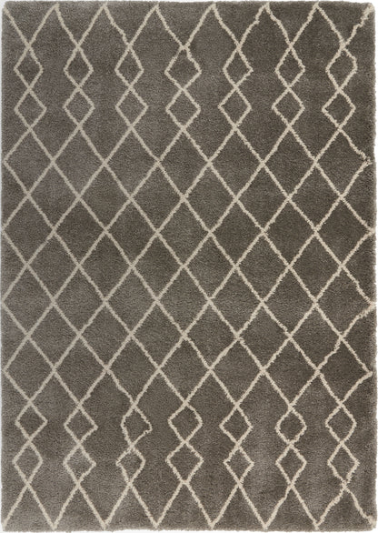 Nourison Home Martil MAT01 Silver Contemporary Power-loomed Rug
