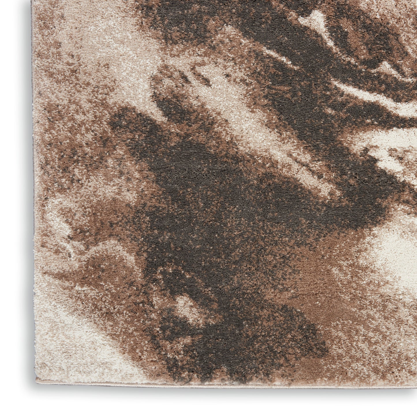 Nourison Home American Manor  Ivory Mocha  Contemporary