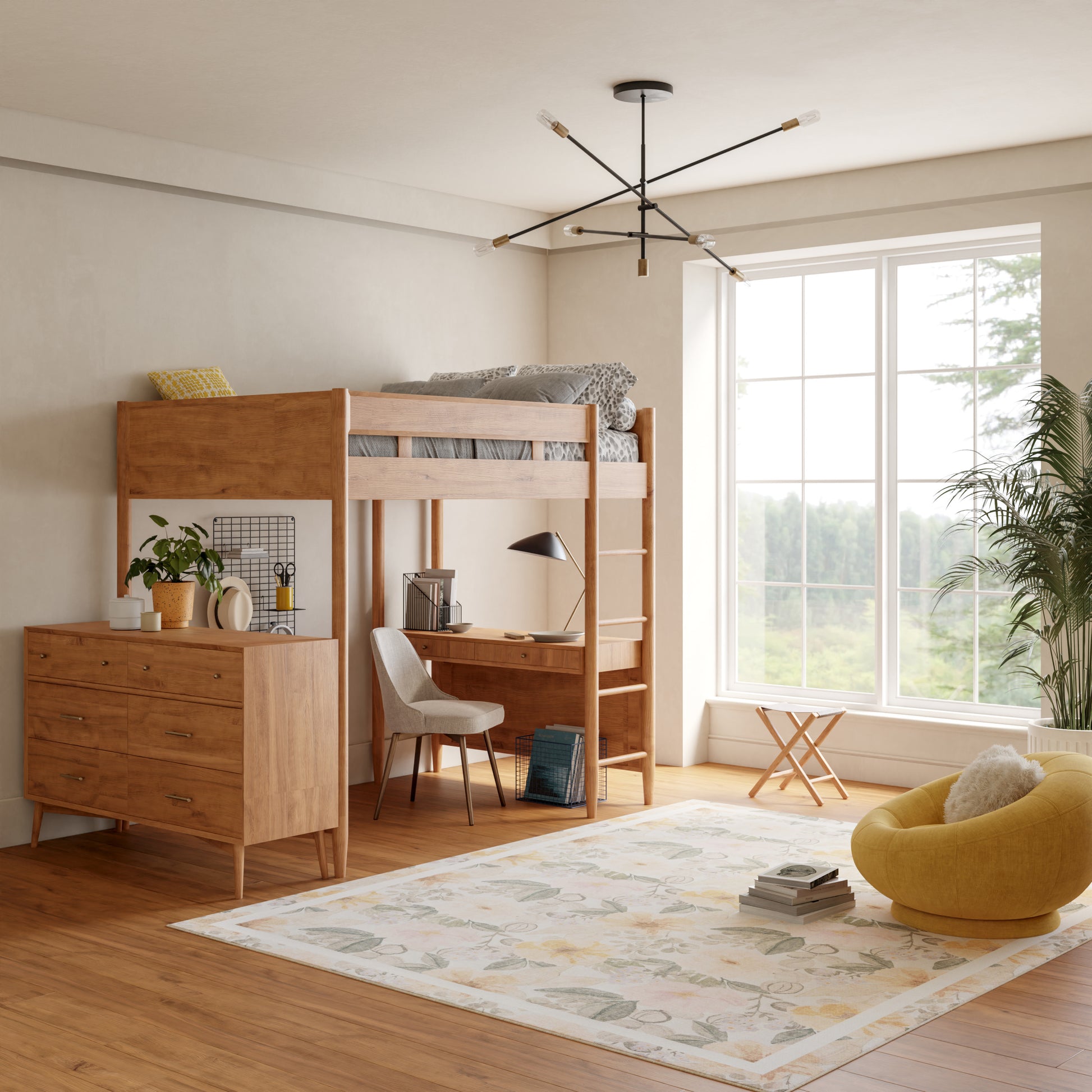 Nourison Home Botanical Washables  Beige Multicolor  Contemporary