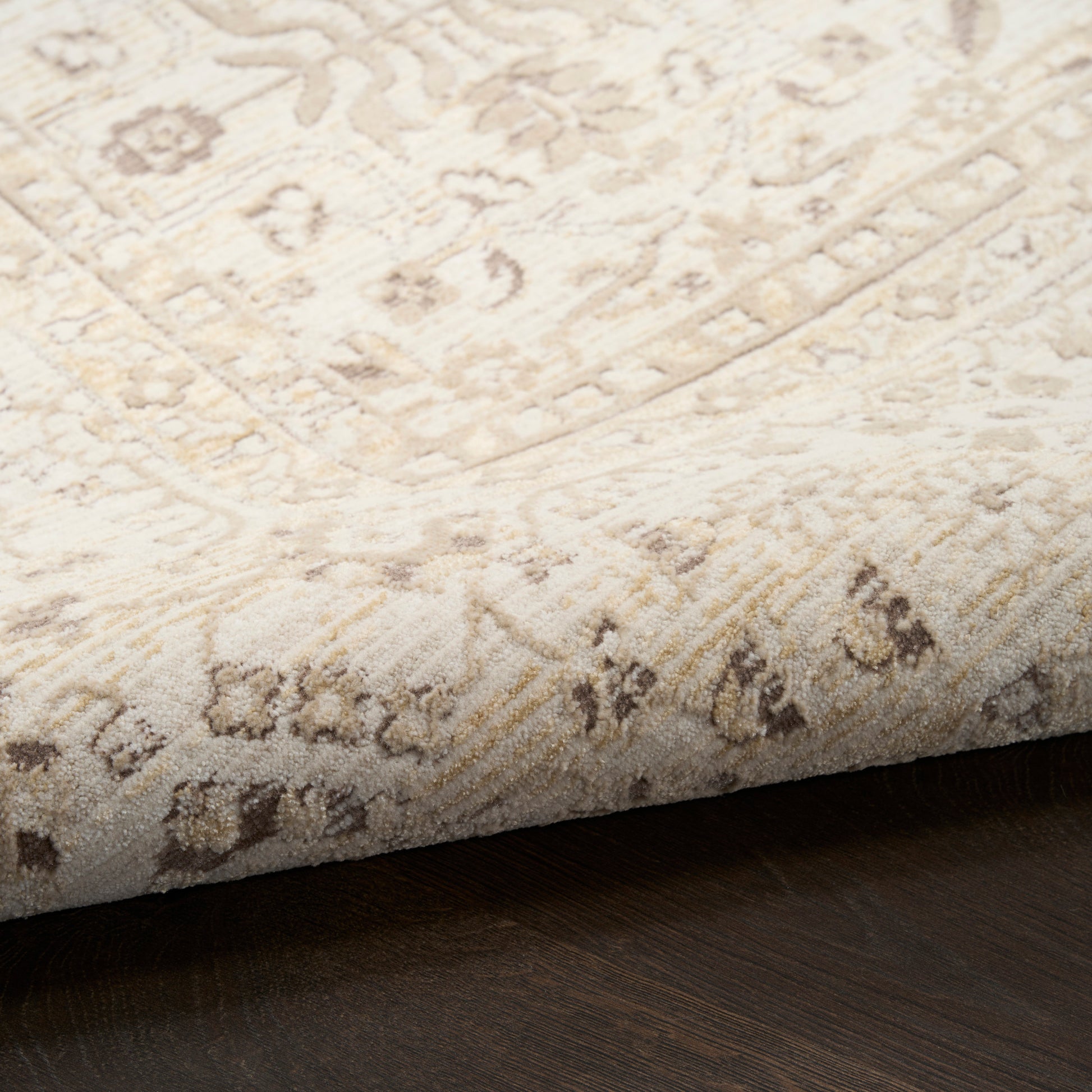 Nourison Home Soft Mist  Beige  Traditional