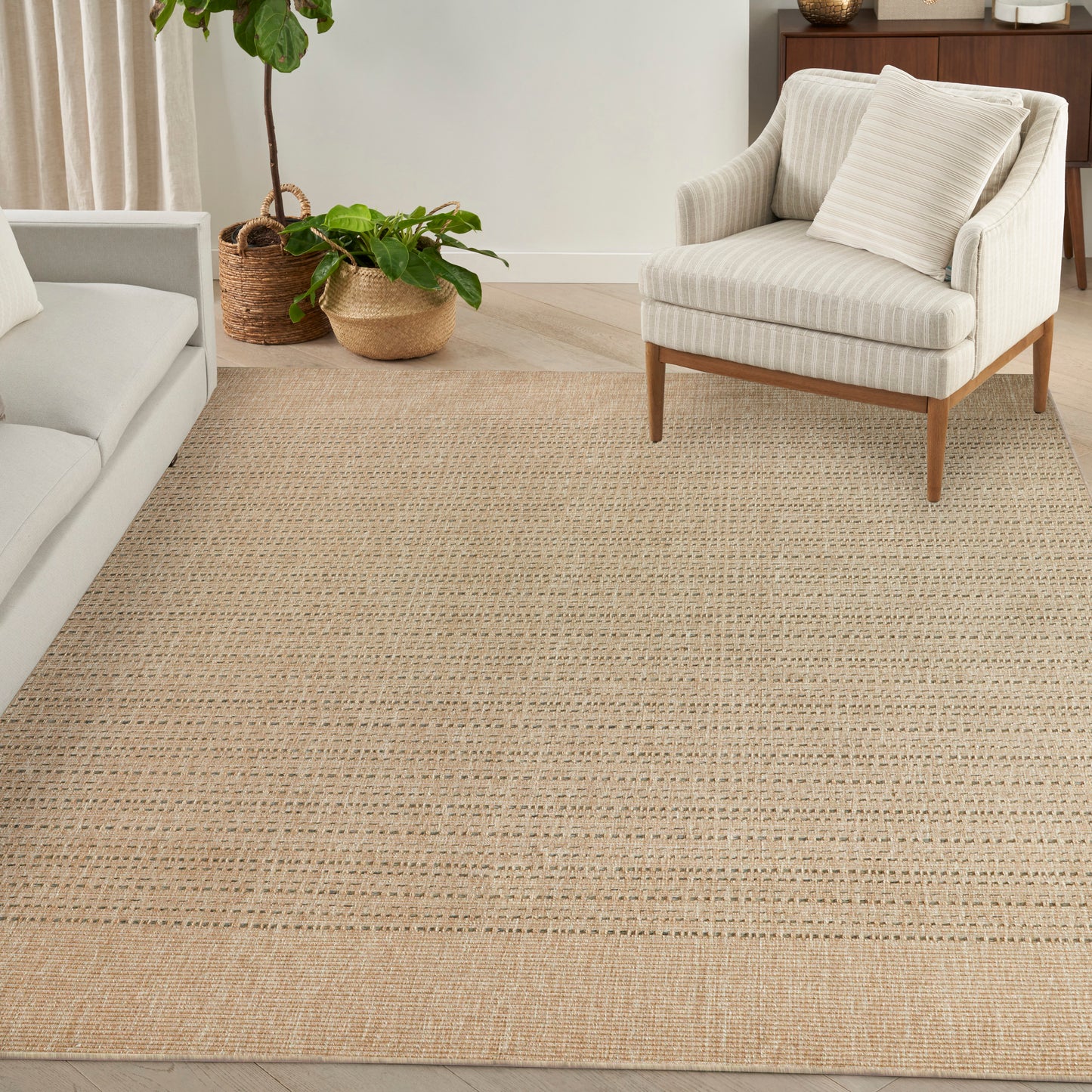 Nourison Home Tulum  Taupe  Contemporary